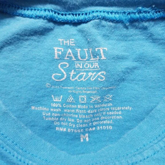The Fault In Our Stars shirt Medium Hazel Augustus graphic John Green - Picture 9 of 10